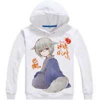 Wholesale Kamisama Kiss Hoodie Anime Fox Yokai Tomoe Cosplay white hoodies Cute Sweatshirts Japanese Cartoon Fans