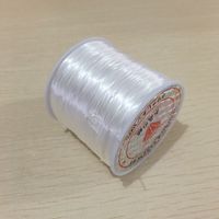 Wholesale 60m roll mm Nylon Crystal Cord Wire Stretch Elastic String Beading Cord DIY Jewelry Craft Clear Bracelet Beads Thread Jewelry Findings