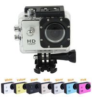 Wholesale Camcorders Action Camera Cam Car Camera Recorder P Full HD MP Inches Screen Helemet M Waterproof DV DVR DHL FREE JBD D10