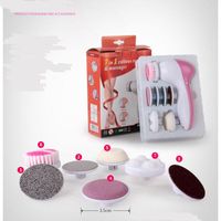 Wholesale in1 foot Massager cleaning Brush treatment care tool dead skin remover feet callus removal pedicure machine foot files care tool