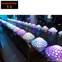 Wholesale DMX512 Disco DJ Stage Lighting Digital LED RGB Crystal Magic Ball stage Effect Light Good quality