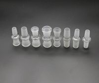 Wholesale Free DHL Shipping Glass Adapter Drop Down Female Male mm mm mm To mm mm mm Glass Adapters For Glass Bongs
