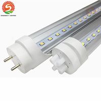 Wholesale Stock in US Dimmable ft mm T8 Led Tube Lights High Bright W W Warm Cold White Led Fluorescent Bulbs AC V