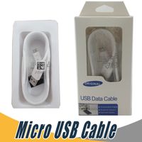 Wholesale Micro USB Data Cable Android Charging Cord Sync Data Charging Charger Cable Adapter For Samsung LG Mobile Phone with Retail Package