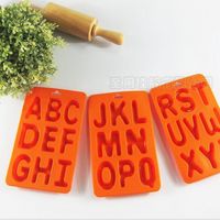 Wholesale Bakeware Tools Baking Snake Pastry Mould Letters Chocolate Pudding Silicone Cake Mold CM
