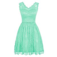 Wholesale 2017 Short Mint Green Lace Bridesmaid Dresses A line Real Photo Maid Of Honor Gowns Custom Made