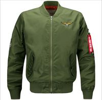 Wholesale 2017 spring men flight bomber nylon jackets fashion air force MA01 US army flight jackets XL XL XL