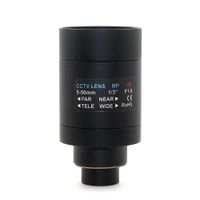 Wholesale f1 inch Mega Pixel MM m14 cctv camera lens in line small interface manual iris zoom lens