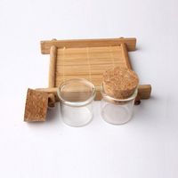 Wholesale 5G Glass Corks Stoppers Bottles Horn Mouth ml High Quality Glassware Glas Jar Mini Test Tube