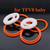 Wholesale 100sets high quality tfv8 baby o ring silicone seal o ring for tfv8 baby tank set