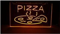 Wholesale OPEN Hot Pizza Cafe Restaurant NEW carving signs Bar LED Neon Signhome decor shop crafts