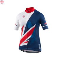 Wholesale Women Customized NEW UK LOVE Bike mtb road RACE Team Funny Pro Cycling Jersey Shirts Tops Clothing Breathing Air JIASHUO