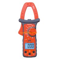 Wholesale Digits Digital LCD Clamp Multimeter Big Clamp Voltmeter Ammeter Buzzer OHM Tester With LED Light Meter