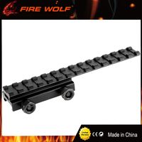 Wholesale FIRE WOLF mm Tactical Picatinny Weaver Rail Scope Extension D0026 QD Long Riser Mounts Base Adapter Converter For Hunting