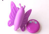 Wholesale Silicone G spot Sex Waterproof Toy Masturbate Dildo butterfly Vibrate Massager