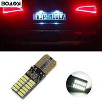 Wholesale BOAOSI Canbus No Error T10 LED Car License Plate Lights Bulbs For Peugeot