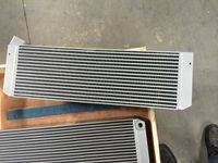 Wholesale OEM silver combined air cooler for GA5 screw air compressor