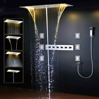 luxury rain showers luxury led rain shower thermostatic faucets sus304 with embedded ceiling led shower - Luxury Rain Showers luxury rain showers luxury led rain shower thermostatic faucets sus304 with embedded ceiling led shower - Luxury Rain Showers