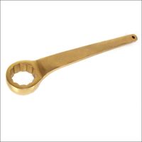 Wholesale 22mm Copper Alloy Single Box End Non sparking Wrench Ring Spanners Safety Hand Tools