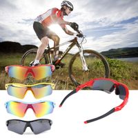 Wholesale 5 Pairs Of Lenses Polarized Glasses Outdoor Cycling Sports UV Sunglasses Best Price