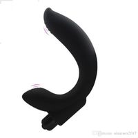 Wholesale Silicone Electric Prostate Massager Vibrating Butt Anal Plug Vibrator Sex Delay Spray Adult Sex Products Toys For Men