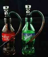 Wholesale Coke Sprite Water Hood Glass Bongs Accessories Glass Smoking Pipes colorful mini multi colors Hand Pipes Best Spoon glas