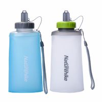 Wholesale 750ML Unique Foldable TPU Drink Sport Water Bottle Camping Cycling Outdoor Sport Bottle Wide Mouth Water Bottle