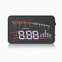 Wholesale X5 Car HUD quot Universal Multi function Vehicle mounted Heads up Display for Cars Windshield Compatible with OBD II EOBD System Model cars