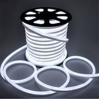 Wholesale Umlight1688 m led M LED Neon Flex Red color soft neon light220V V waterproof flexible led strip rope light