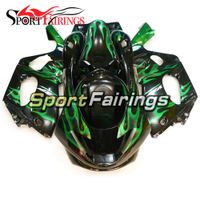 Wholesale Injection Fairings For Yamaha YZF600R Thundercat Complete Motorcycle Kit ABS Fairing Plastic Black Green Flame Body Frames