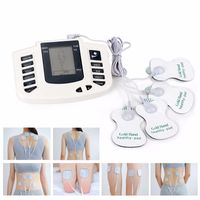 Wholesale JR Electrical Stimulator Body Relax Muscle Slimming Therapy Massager Pulse Tens Acupuncture Electrode Pads Health Care
