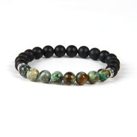 Wholesale New Designs Summer Bracelet mm Matte Agate Stone with African Turquoise Beads Bracelets