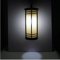 Wholesale vintage outdoor Wall Lamp abajur chinese style glass Waterproof Garden Lights Kitchen Cabinet Outdoor Lighting