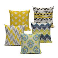 Wholesale Blue Chevron Pillow For Resale Group Buy Cheap Blue