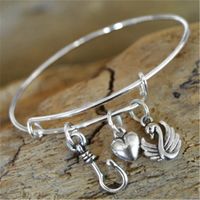 Bingcute Gro/ßhandel 100 St/ück Gemischt Antik Silber Anh/änger DIY f/ür Schmuck und Basteln