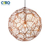 Wholesale Modern Stainless Steel Pendant Lamp Dropping Lights Hotel Hall Mall Lighting E27 V Gold Silver Rose Hanging Lamp Fixture