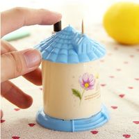 Wholesale Automatic Toothpick Holder Pocket Fashion Small Portable House Shaped Creative Box Living Room Supplies ZA276 Factory price expert design Quality