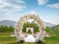 Wholesale 1 Meter Long Artificial Simulation Cherry Blossom Flower Bouquet Wedding Arch Decoration Garland Home Decor For
