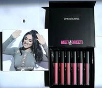Wholesale Newest Makeup Beauty color Lip Gloss set Liquid Matte Minis Matte Lipstick A B dhl