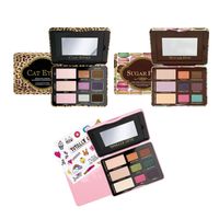 Wholesale 2017 New Sugar Pop Eyeshadow Cheek Palette Totally Cute and Cat Eyes style Shadow Palette Blush face Cosmestics Makeup In Retail box