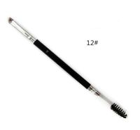 Wholesale Makeup Eye Brow Eyebrow Brush Synthetic Duo Women Make Up Brushes with Brand Name