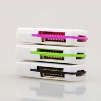Wholesale USB in Memory Multi Card Reader for M2 SD SDHC DV Micro SD TF Card reader Hot Worldwide