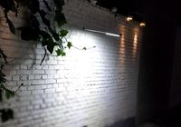 Wholesale Super Bright Solar Sensor LED Lamp W Highlight Waterproof Outdoor Wall Lamp Security Spot Light By Microwave Radar Motion
