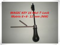 Wholesale 2019 good quality NEW PRODUCT MAGIC KEY for Mul T Lock Matrix mm NM master key decoder locksmith tools