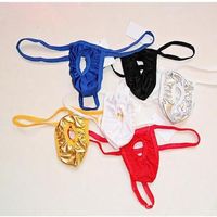 Wholesale New Mens Cockring Open Crotch Sexy G String Sex Toys Lovers Gay Bikini Thongs Panties Brief Underwear Exotic Lingerie