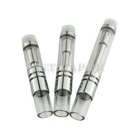 Wholesale glass cartridges tank oil atomizer o pen vape stylus co2 atomizers globle cartridge with metal tip