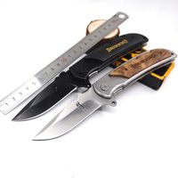 Wholesale Factory Direct Selling Large size Browning Survival Pocket Folding Knife EDC Knife Stainless Steel With Original Box Packing