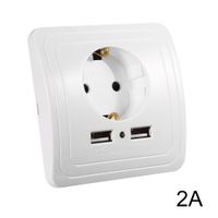PolarLander 12v Dual USB Chargeur de Voiture USB 2.1A 2 Port Auto Power Adaptateur Socket Car Styling