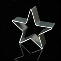 Wholesale Star Shaped Aluminium Mold Sugarcraft Biscuit Cookie Cake Pastry Baking Cutter Mould Tool pastry tools baking tools for cakes