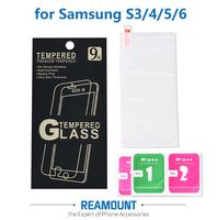 Wholesale Tempered Glass Screen Protector For Samsung Galaxy S3 S4 S5 S6 Premium Ultra HD Film with retail box wipes